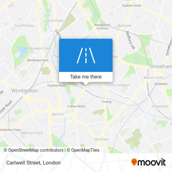 Carlwell Street map