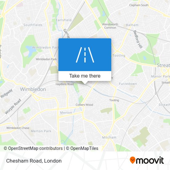 Chesham Road map