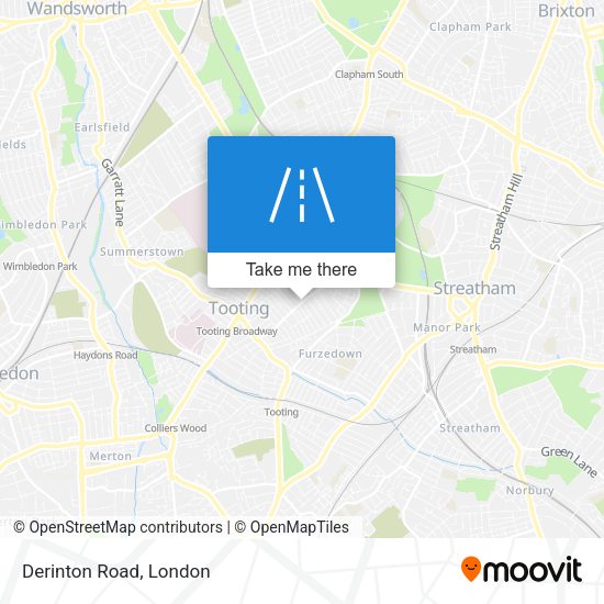 Derinton Road map