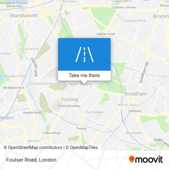Foulser Road map