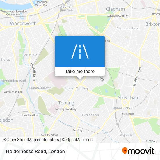 Holdernesse Road map