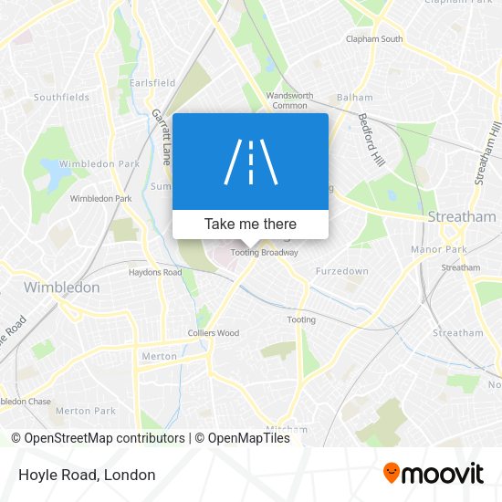 Hoyle Road map