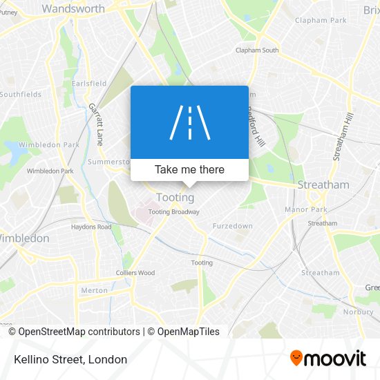 Kellino Street map