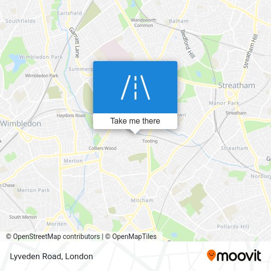 Lyveden Road map