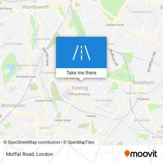 Moffat Road map
