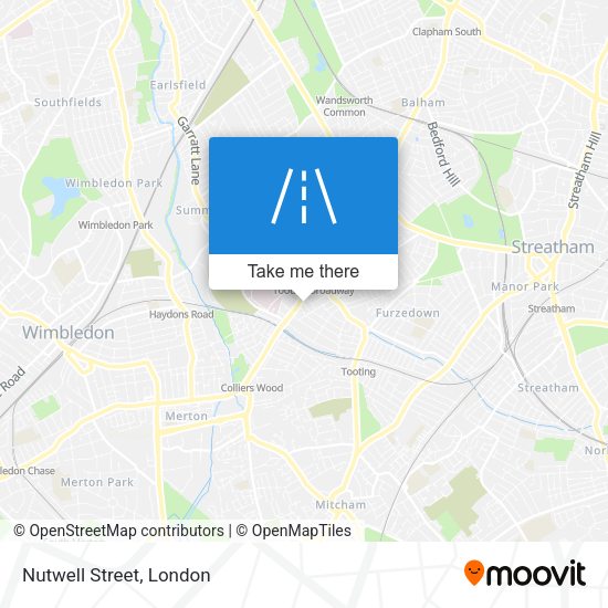 Nutwell Street map