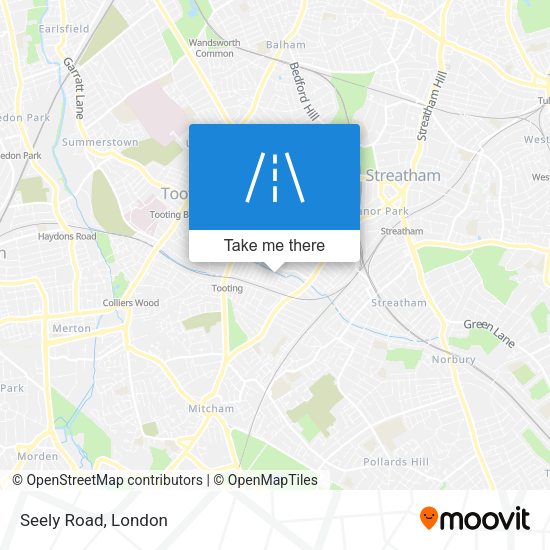 Seely Road map