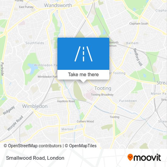 Smallwood Road map