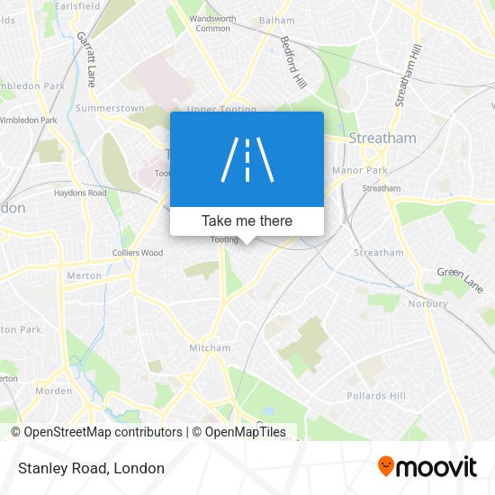 Stanley Road map