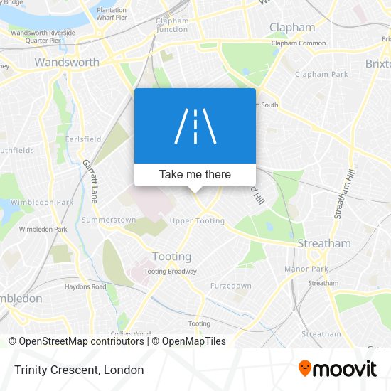 Trinity Crescent map