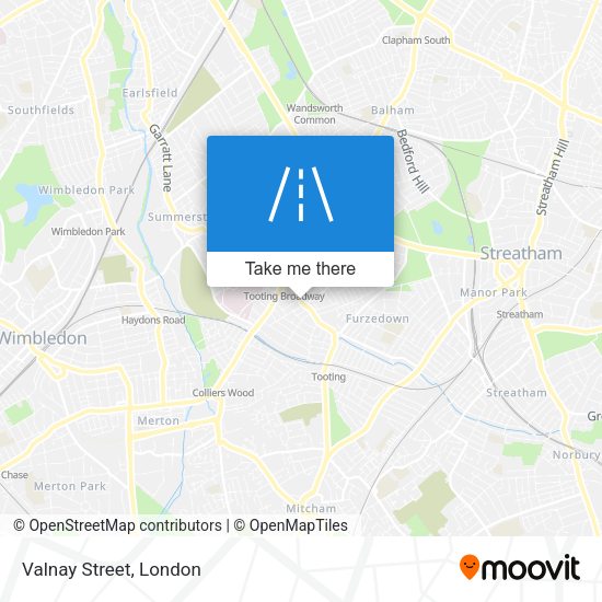Valnay Street map