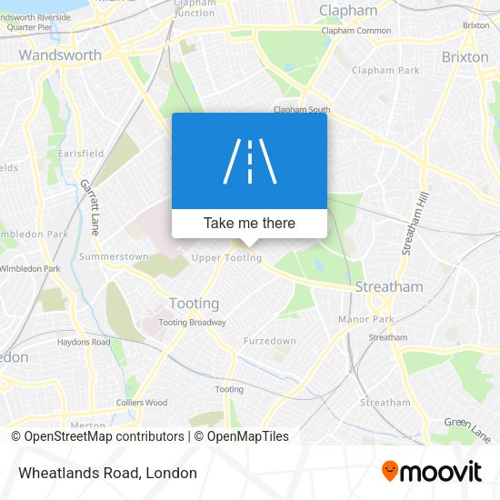 Wheatlands Road map
