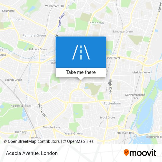 Acacia Avenue map