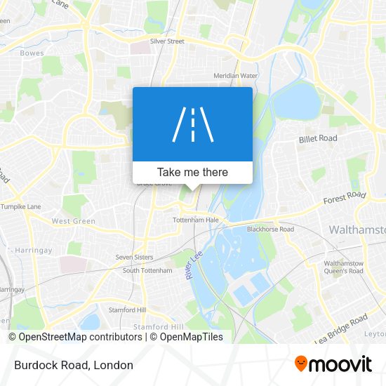 Burdock Road map