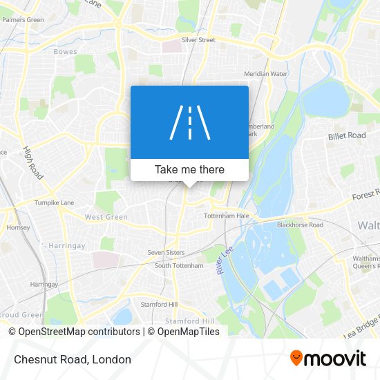 Chesnut Road map