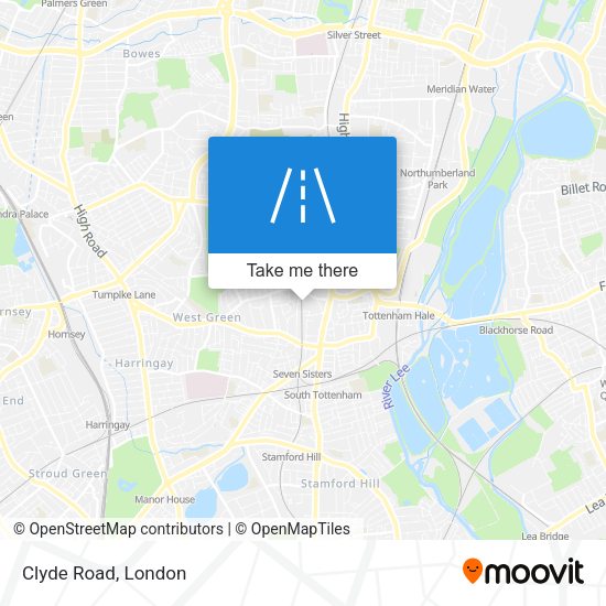 Clyde Road map