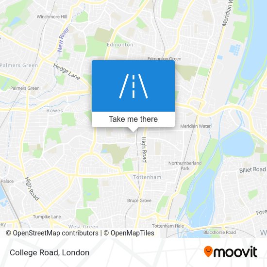 College Road map