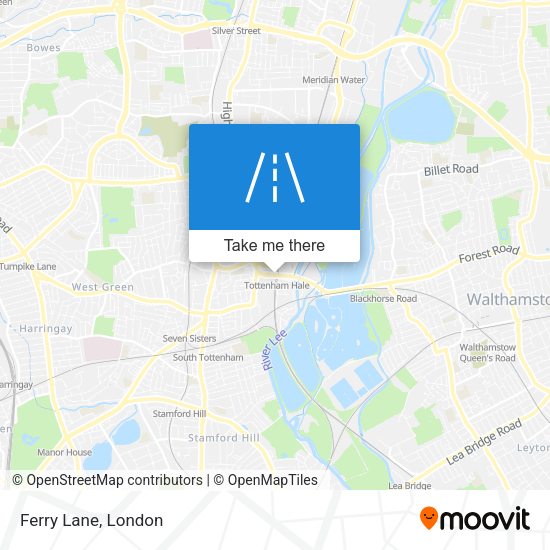Ferry Lane map