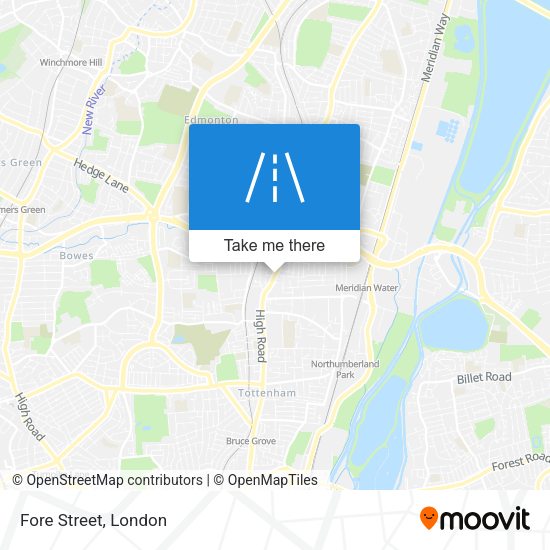 Fore Street map