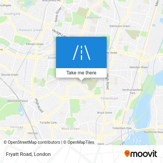 Fryatt Road map