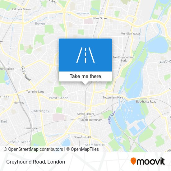 Greyhound Road map