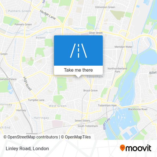Linley Road map