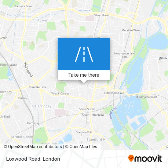 Loxwood Road map