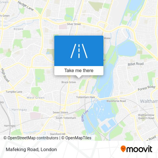 Mafeking Road map