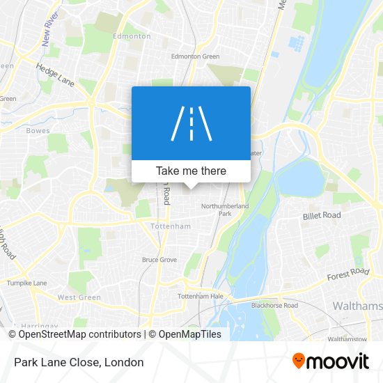Park Lane Close map