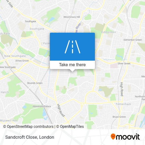 Sandcroft Close map