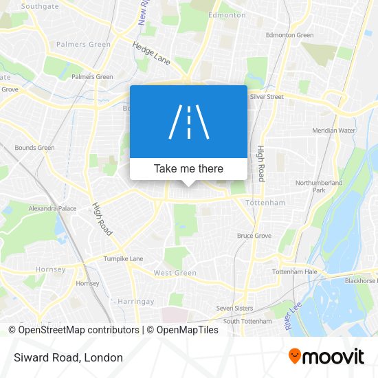 Siward Road map