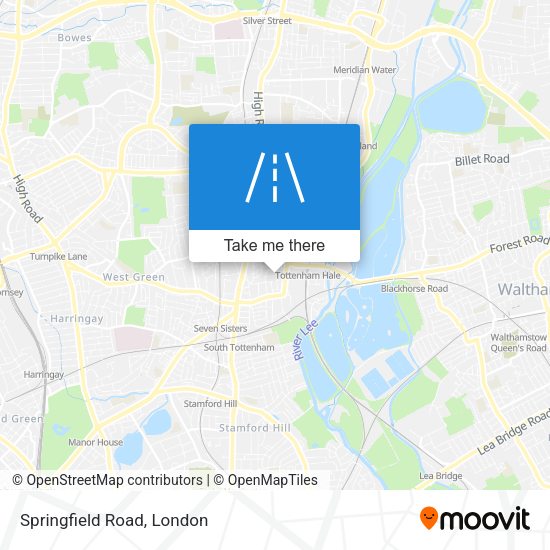 Springfield Road map