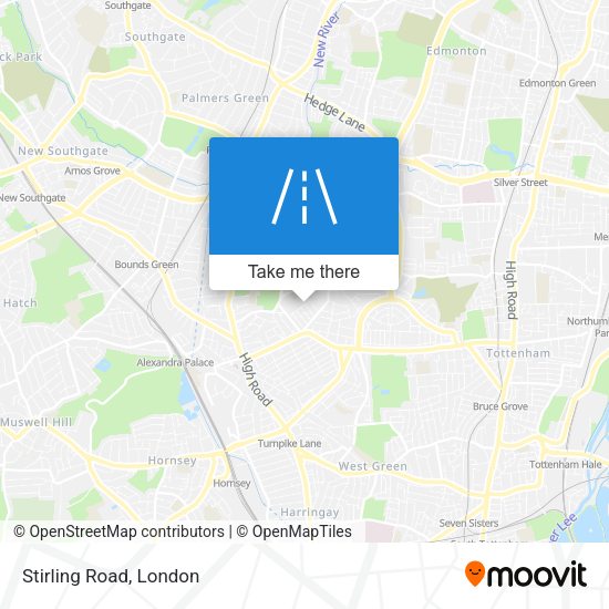 Stirling Road map