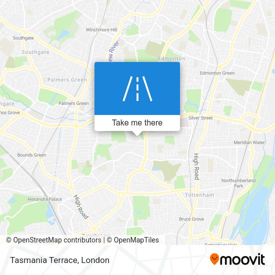 Tasmania Terrace map
