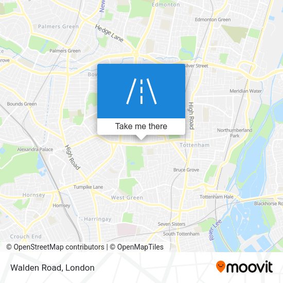 Walden Road map