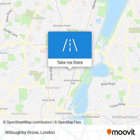 Willoughby Grove map