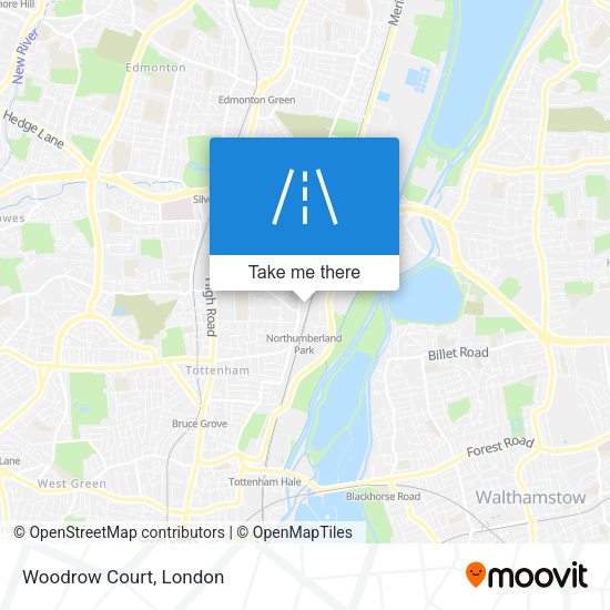 Woodrow Court map