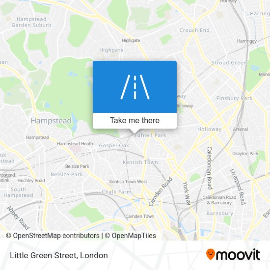 Little Green Street map