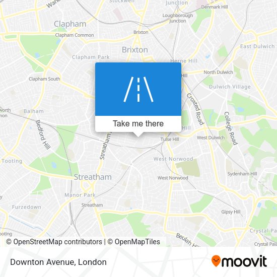 Downton Avenue map