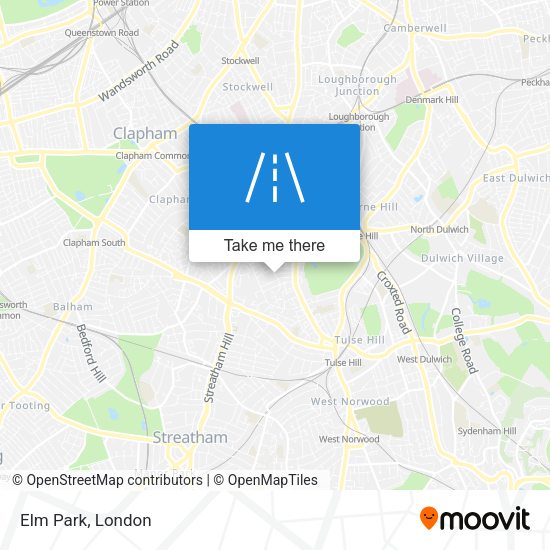 Elm Park map