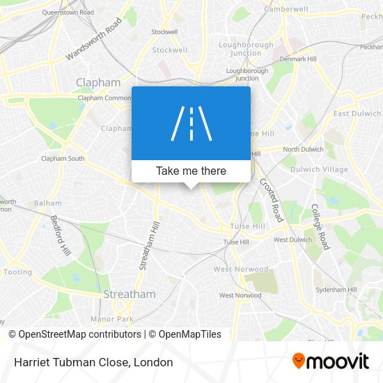 Harriet Tubman Close map