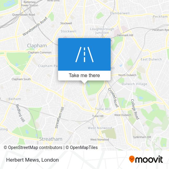Herbert Mews map