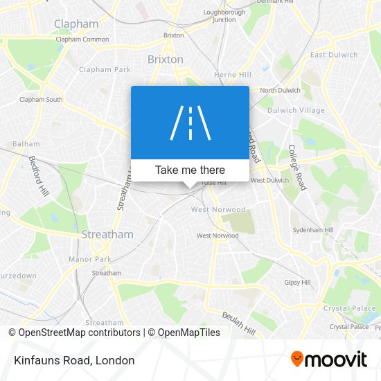 Kinfauns Road map