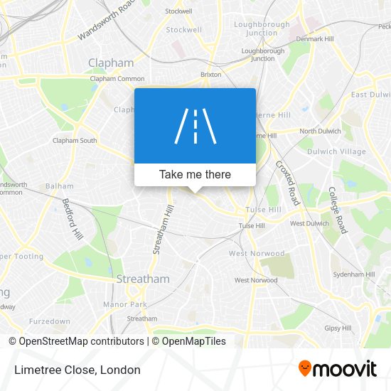 Limetree Close map