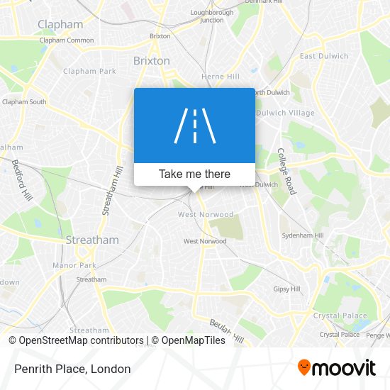 Penrith Place map