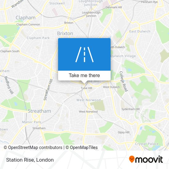 Station Rise map