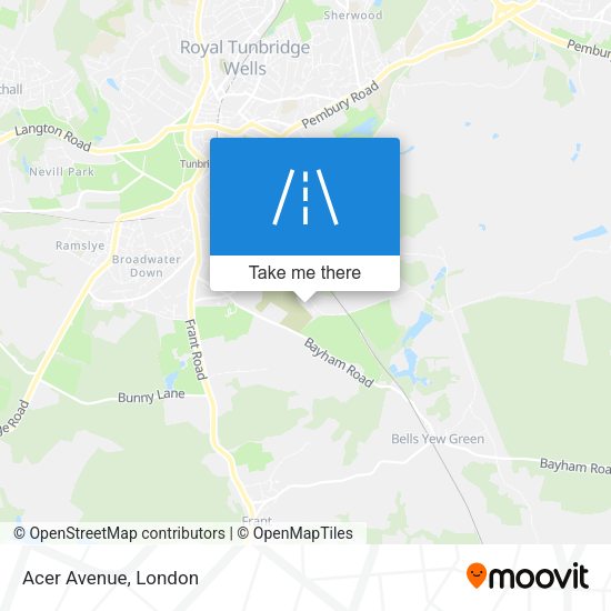 Acer Avenue map