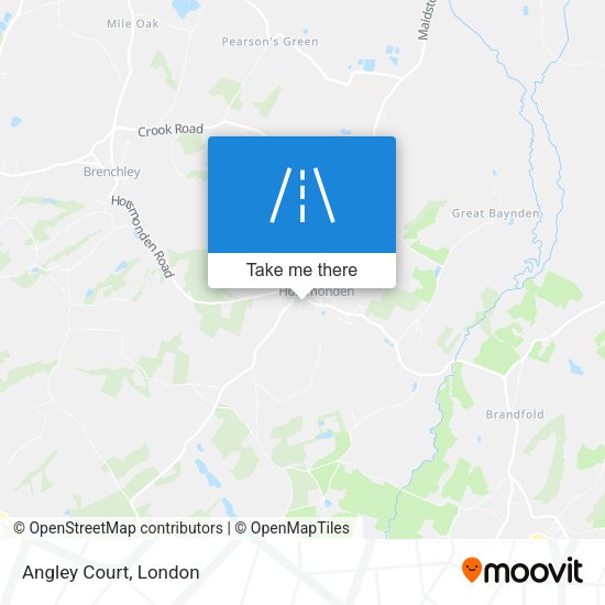 Angley Court map