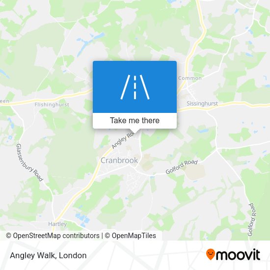 Angley Walk map