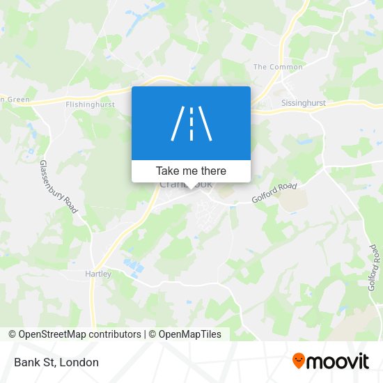 Bank St map